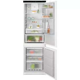   Electrolux ENP7MD18S Beépíthető kombinált alulfagyasztós hűtőszekrény | NoFrost | TwinTech | CustomFlex | 186/62 l | 177 cm magas | 55 cm széles