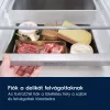 Electrolux ENP7MD18S Beépíthető kombinált alulfagyasztós hűtőszekrény | NoFrost | TwinTech | CustomFlex | 186/62 l | 177 cm magas | 55 cm széles