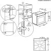 Electrolux EOC8P39WZ Beépíthető gőzsütő | Fekete