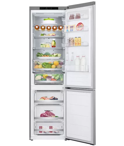 LG GBV7280DPY Szabadonálló kombinált alulfagyasztós hűtőszekrény | Ezüst