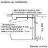 BOSCH HBA272BB0 Serie|4 Beépíthető sütő | Fekete