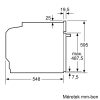 BOSCH HBA272BB0 Serie|4 Beépíthető sütő | Fekete