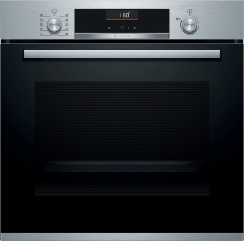 Bosch HBB536BS0 Serie|6 Beépíthető sütő | LCD | 71l | EcoClean | AutoPilot10 | Sütőkocsi | Nemesacél