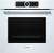 Bosch HBG6750W1 Serie|8 Beépíthető sütő | TFT | 71l | Pirolitikus | AutoPilot10 | 4D Hotair | Fehér