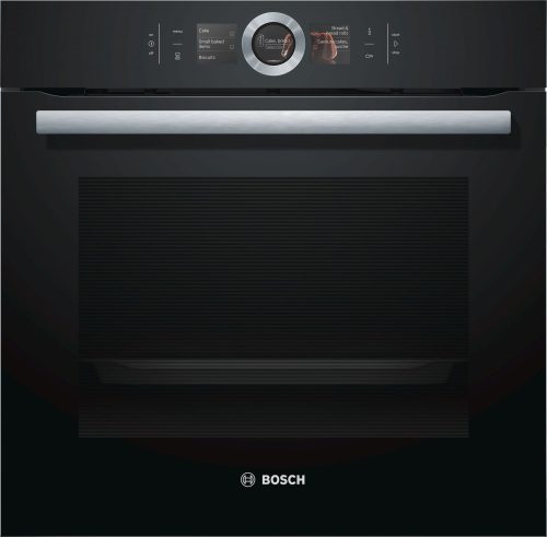 BOSCH HBG6764B1 Serie|8 Beépíthető sütő | TFT | 71l | Pirolitikus | 4D Hotair | PerfectBake | PerfectRoast | Fekete