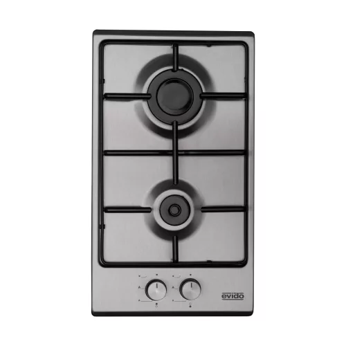EVIDO DOMINO-G 32X,gáz főzőlap,30cm,inox