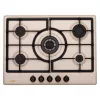 EVIDO RUSTIC-H 70C gáz főzőlap, 70 cm,bézs/bronz