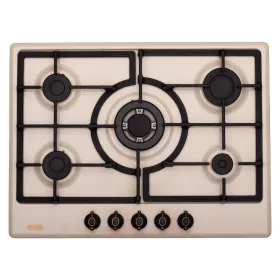 EVIDO RUSTIC-H 70C gáz főzőlap, 70 cm,bézs/bronz