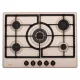 EVIDO RUSTIC-H 70C gáz főzőlap, 70 cm,bézs/bronz