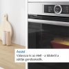 Bosch HRG6769S6 Serie|8 Beépíthető sütő gőz funkcióval | TFT | 71l | Pirolitikus | Added Steam | PerfectBake | PerfectRoast | Wifi | Nemesacél