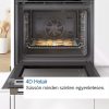 BOSCH HRG6769S6 Serie|8 Beépíthető sütő gőz funkcióval | TFT | 71l | Pirolitikus | Added Steam | PerfectBake | PerfectRoast | Wifi | Nemesacél