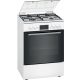 Bosch HXN390D20 Serie|4 Kombinált tűzhely | LED | 3D hőlégbefúvás | 66l | Fehér