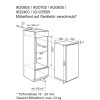 Electrolux IK2065SL Beépíthető hűtőszekrény | 181 l | 122.4 cm magas | 55.6 cm széles