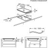 AEG IKE42640KB Beépíthető indukciós főzőlap | 36 cm | Fekete