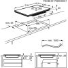 AEG IPE74541FB SensePro Beépíthető indukciós főzőlap | 70 cm | Fekete