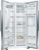BOSCH KAG93AIEP Serie|6 Amerikai Side by Side kombinált hűtőszekrény | NoFrost | Jégadagoló | VarioZone | 366/165l | 179 cm magas | 91 cm széles | Nemesacél