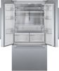 Bosch KFF96PIEP Serie|8 Szabadonálló többajtós alulfagyasztós hűtőkészülék | NoFrost | Wifi | AirFresh Filter | 402/171 l | 183 cm magas | 90.5 cm széles | Nemesacél