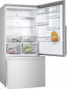 Bosch KGB86AIFP Serie|6 Szabadonálló kombinált alulfagyasztós hűtőszekrény | NoFrost | Wifi | VarioZone | PerfectFit | 479/134 l | 186 cm magas | 86 cm széles | Nemesacél