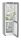 Liebherr KGBNsfd 52Z23 Szabadonálló kombinált alulfagyasztós hűtőszekrény | NoFrost | BioFresh | 218/103 l | 185.5 cm magas | 59,7 cm széles | Silver