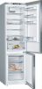BOSCH KGE39AICA Serie|6 Szabadonálló kombinált alulfagyasztós hűtőszekrény | LowFrost | 249/88 l | 201 cm magas | 60 cm széles | Nemesacél
