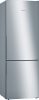 Bosch KGE49AICA Serie|6 Szabadonálló kombinált alulfagyasztós hűtőszekrény | LowFrost | 302/111 l | 201 cm magas | 70 cm széles | Nemesacél