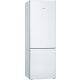BOSCH KGE49AWCA Serie|6 Szabadonálló kombinált alulfagyasztós hűtőszekrény | LowFrost | 302/111 l | 201 cm magas | 70 cm széles | Fehér