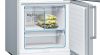 Bosch KGE58AICP Serie|6 Szabadonálló kombinált alulfagyasztós hűtőszekrény | LowFrost | 377/126 l | 191 cm magas | 70 cm széles | Nemesacél