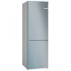 BOSCH KGN362LDF Serie|4 Szabadonálló kombinált alulfagyasztós hűtőszekrény | NoFrost | MultiAirFlow | 218/103 l | 186 cm magas | 60 cm széles | Nemesacél