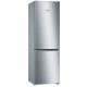 Bosch KGN36NLEA Serie|2 Szabadonálló kombinált alulfagyasztós hűtőszekrény | NoFrost | MultiAirflow | 215/87 l | 186 cm magas | 60 cm széles | Inox
