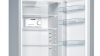 BOSCH KGN36NLEA Serie|2 Szabadonálló kombinált alulfagyasztós hűtőszekrény | NoFrost | MultiAirflow | 215/87 l | 186 cm magas | 60 cm széles | Szálcsiszolt acél színű