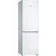 BOSCH KGN36NWEA Serie|2 Szabadonálló kombinált alulfagyasztós hűtőszekrény | NoFrost | MultiAirflow | 215/87 l | 186 cm magas | 60 cm széles | Fehér