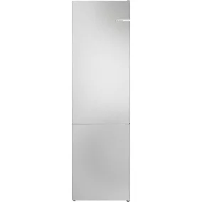   BOSCH KGN392LAG Serie|4 Szabadonálló kombinált alulfagyasztós hűtőszekrény | Szálcsiszolt acél színű