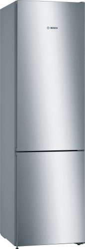 BOSCH KGN392LDC Serie|4 Szabadonálló kombinált alulfagyasztós hűtőszekrény | NoFrost | VitaFresh | 279/89 l | 203 cm magas | 60 cm széles | Szálcsiszolt acél színű