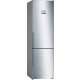 BOSCH KGN39HIEP Serie|6 Szabadonálló kombinált alulfagyasztós hűtőszekrény | NoFrost | Wifi | Két kamera a hűtőtérben | 279/87 l | 204 cm magas | 60 cm széles | Nemesacél