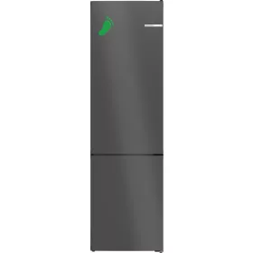   BOSCH KGN39OCAF Serie|4 Szabadonálló kombinált alulfagyasztós hűtőszekrény | Fekete Szálcsiszolt acél színű
