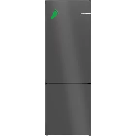   BOSCH KGN49OCAF Serie|4 Szabadonálló kombinált alulfagyasztós hűtőszekrény | Fekete szálcsiszolt acél színű