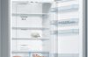 Bosch KGN49XLEA Serie|4 Szabadonálló kombinált alulfagyasztós hűtőszekrény | NoFrost | PerfectFit | 330/105 l | 203 cm magas| 70 cm széles | Nemesacél kinézet