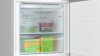 Bosch KGN56XIDR Serie|4 Szabadonálló kombinált alulfagyasztós hűtőszekrény | NoFrost | PerfectFit | 400/108 l | 193 cm magas | 70 cm széles | Nemesacél