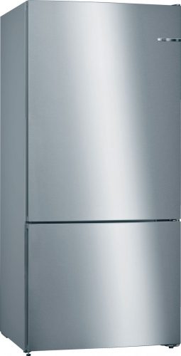 Bosch KGN864IFA Serie|4 Szabadonálló kombinált  alulfagyasztós hűtőszekrény | NoFrost | PerfectFit | 479/152 l | 186  cm magas | 86 cm széles | Inox