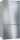 Bosch KGN86VIEA Serie|4 Szabadonálló kombinált  alulfagyasztós hűtőszekrény | NoFrost | PerfectFit | 479/152 l | 186  cm magas | 86 cm széles | Nemesacél