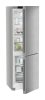 Liebherr KGNsdd 52Z23 Szabadonálló kombinált alulfagyasztós hűtőszekrény | NoFrost | EasyFresh | 227/103 l | 185.5 cm magas | 59,7 cm széles | Silver