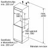 BOSCH KIL42NSE0 Serie|2 Beépíthető hűtőszekrény fagyasztórekesszel | MultiBox | 172/15 |122.1 cm magas | 56 cm széles