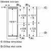 BOSCH KIN96ADC0 Serie|6 Beépíthető kombinált alulfagyasztós hűtőszekrény