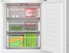 BOSCH KIN96VFD0 Serie|4 Beépíthető kombinált alulfagyasztós hűtőszekrény | NoFrost | EcoAirFlow | 215/75 l | 194 cm magas | 56 cm széles
