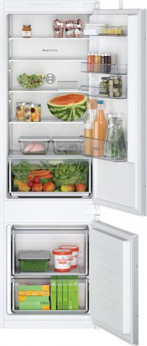 Bosch KIV875SF0 Serie|2 Beépíthető kombinált alulfagyasztós hűtőszekrény | LowFrost | EcoAirflow | 200/70 l | 177.2 cm magas | 54.1 cm széles