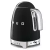 SMEG VÍZFORRALÓ, retro, állítható hőmérséklet, fekete