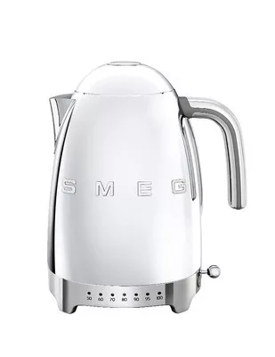 SMEG VÍZFORRALÓ, retro, állítható hőmérséklet, fényes króm