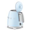 SMEG MINI VÍZFORRALÓ, retro, világoskék