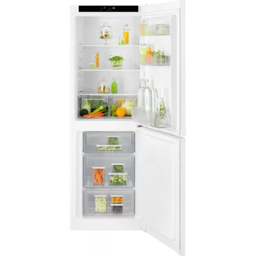Electrolux KNB175EW1R Szabadonálló kombinált alulfagyasztós hűtőszekrény | 195/110 l | 175 cm magas | 59.5 cm széles | Fehér