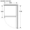 Neff KU9213HG0 Serie|6 Beépíthető borhűtő | 120 l | 44db 0,75l-es palack | 82x60x56cm